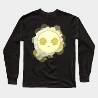 Flower Smiley Long Sleeve T-Shirt